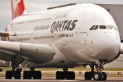 VH-OQC - QANTAS Airbus A380 aircraft