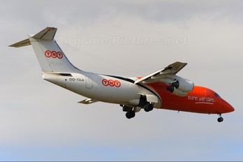 OO-TAA - TNT British Aerospace BAe 146-200/Avro RJ85-QT Quiet Trader