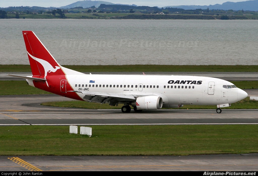 JetConnect (Qantas NZ) ZK-JNC aircraft at Auckland Intl
