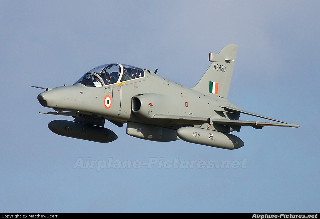 India - Air Force A3480 aircraft at Malta Intl