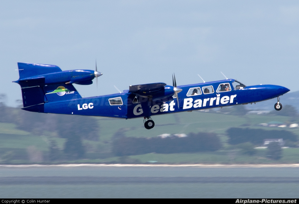 Great Barrier Airlines ZK-LGC aircraft at Auckland Intl