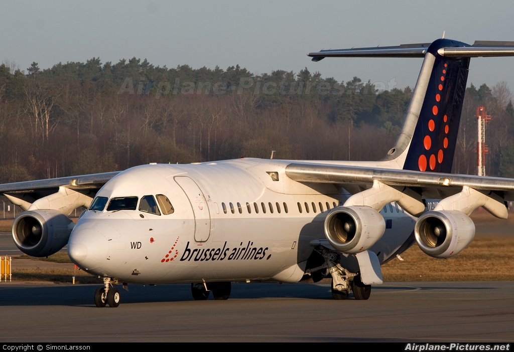 Brussels Airlines OO-DWD aircraft at Stockholm - Bromma
