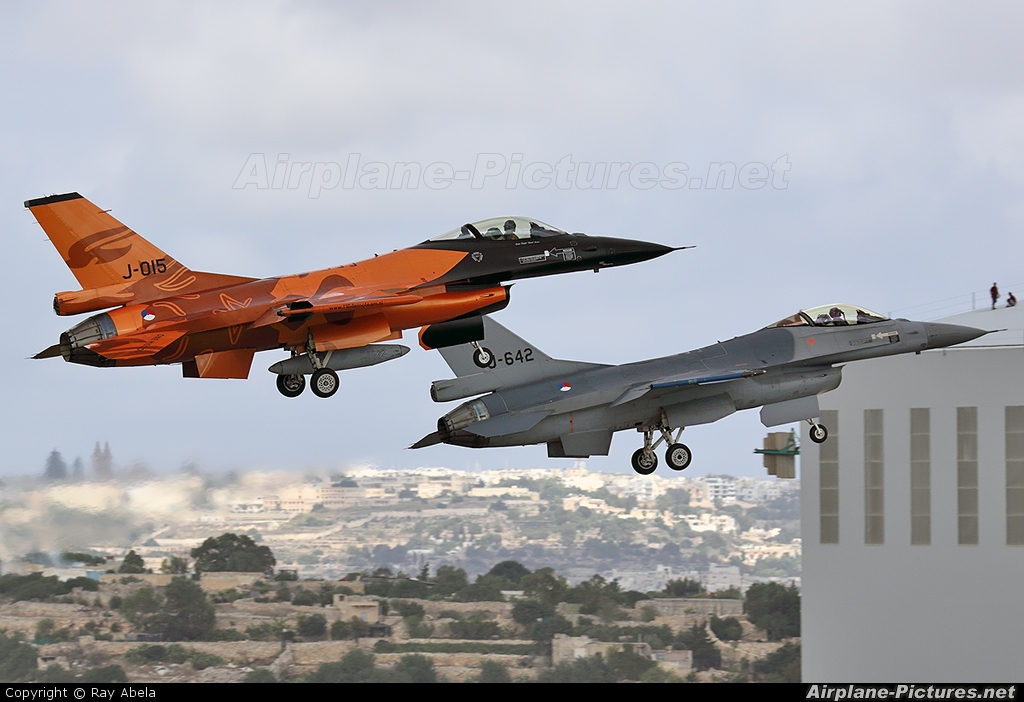 Netherlands - Air Force J-642 aircraft at Malta Intl