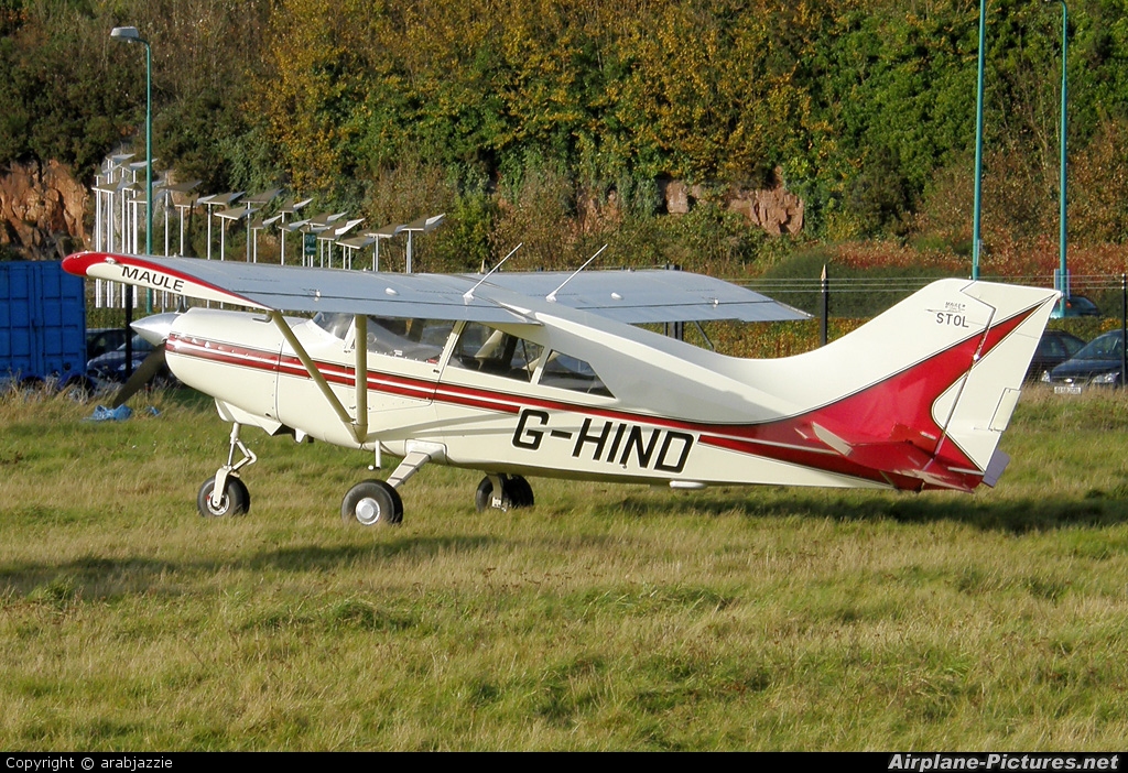 Private G-HIND aircraft at Dundee