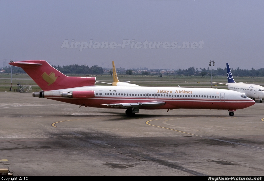 Jatayu Airlines PK-JAE aircraft at Jakarta - Soekarno-Hatta Intl