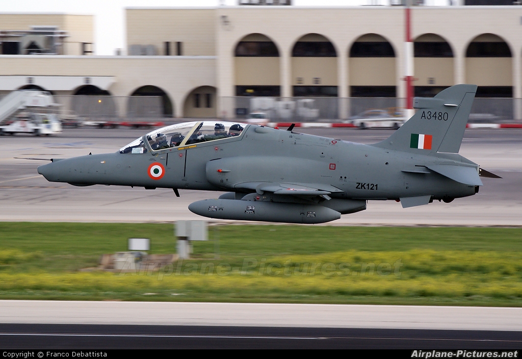 India - Air Force ZK121 aircraft at Malta Intl