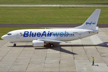 YR-BAG - Blue Air Boeing 737-500