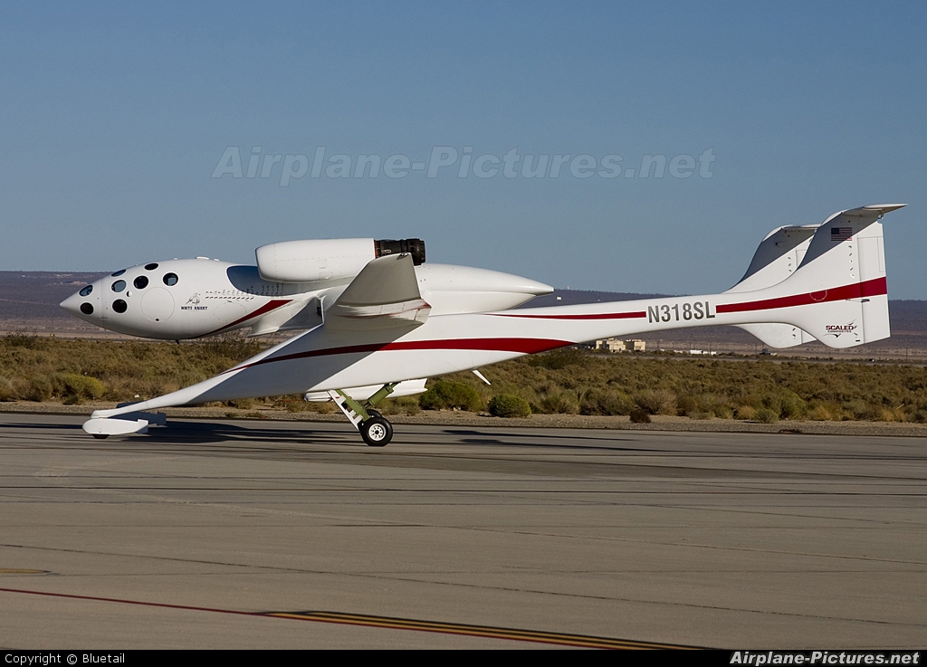 Scaled Composites N318SL aircraft at Edwards - AFB