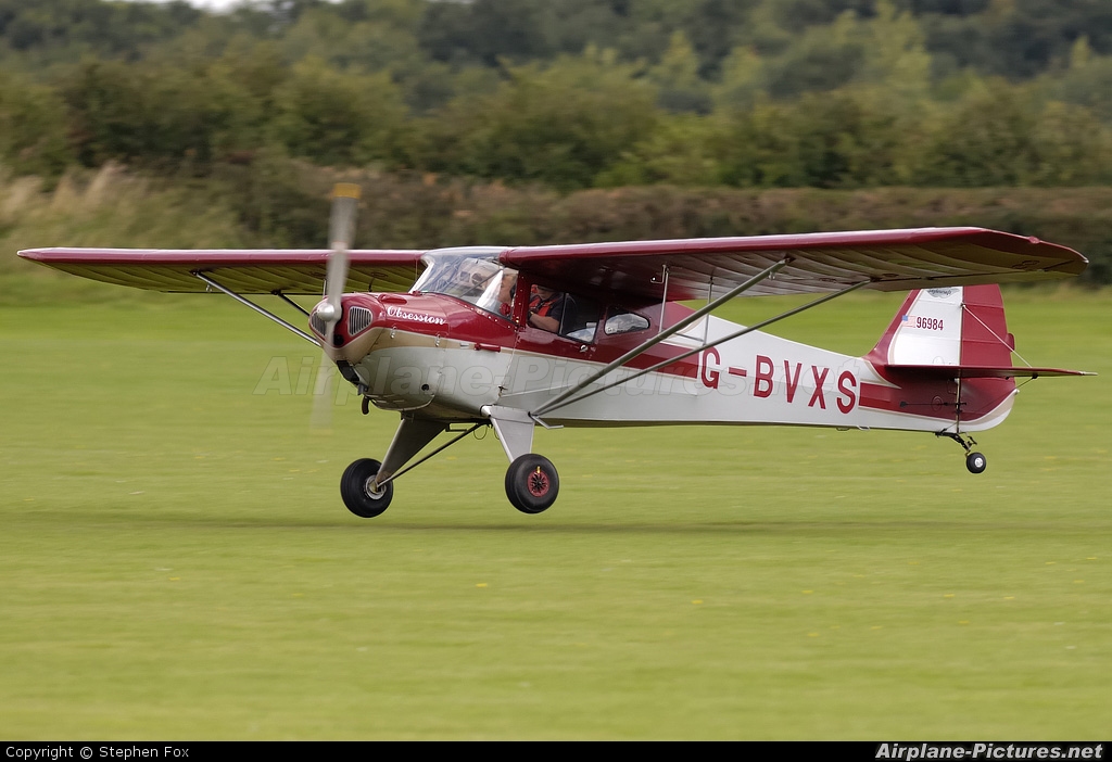 Private G-BVXS aircraft at Northampton / Sywell