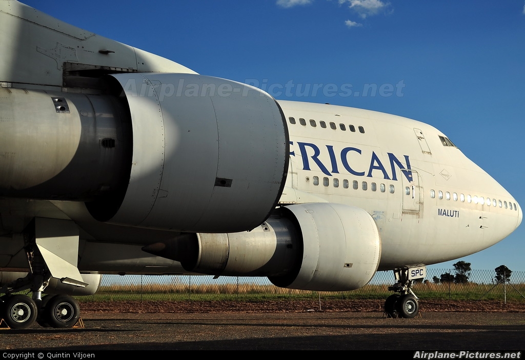 South African Airways ZS-SPC aircraft at Johannesburg - Rand