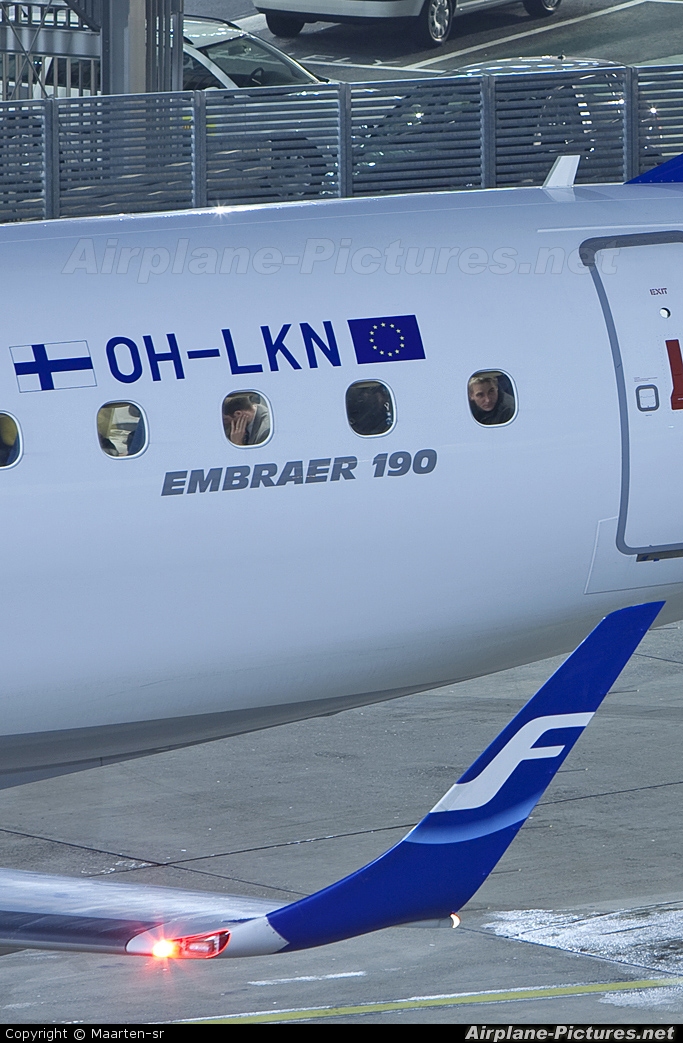 Finnair OH-LKN aircraft at Düsseldorf