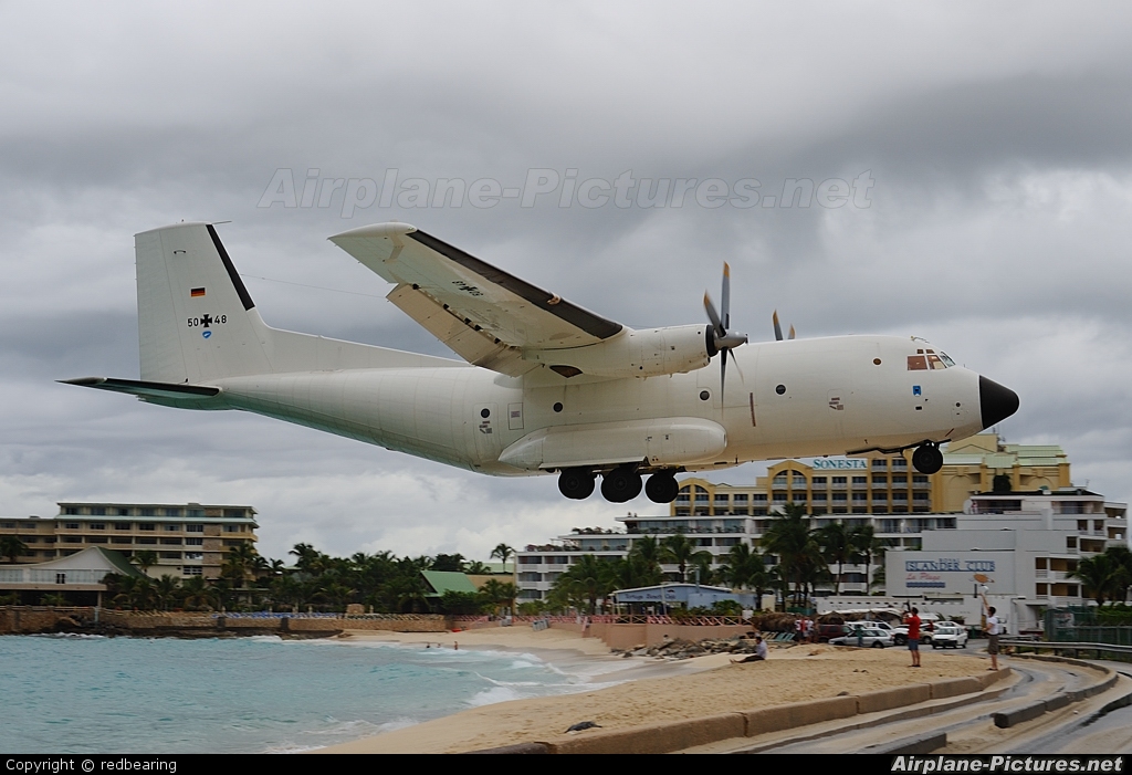 Germany - Air Force 50+48 aircraft at Sint Maarten - Princess Juliana Intl
