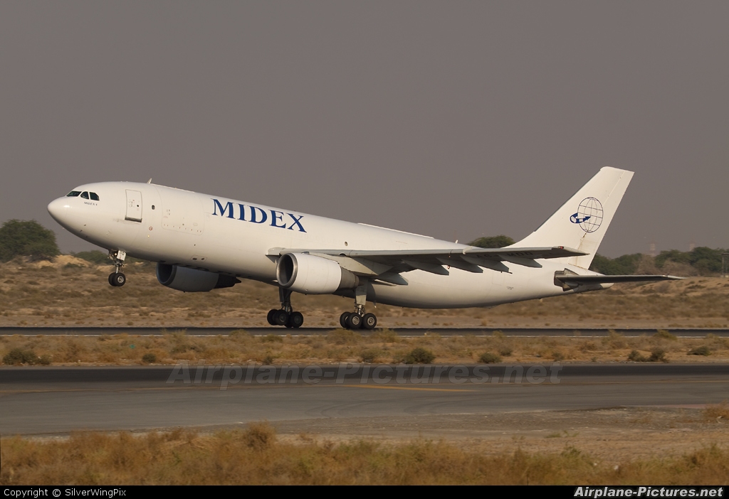 Midex Airlines A6-MDD aircraft at Sharjah Intl