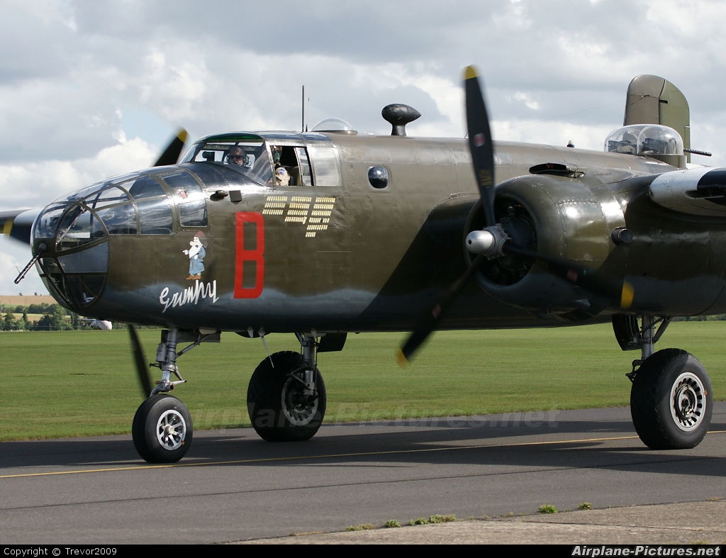 N88972 Private North American B 25d Mitchell At Duxford Photo Id