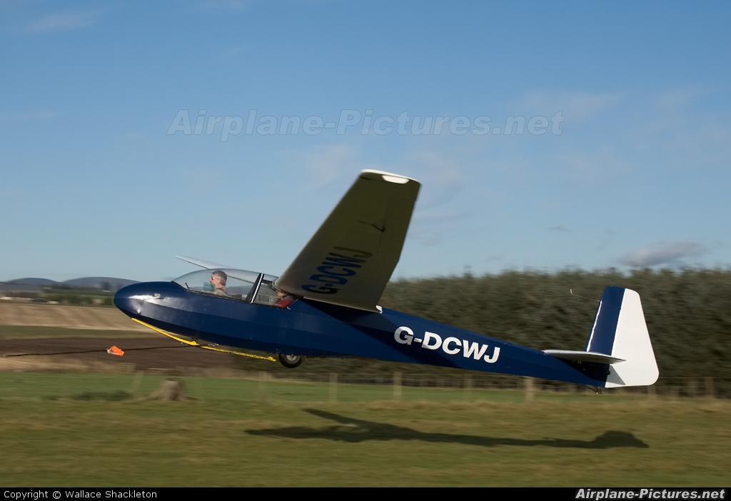 Angus Gliding Club G-DCWJ aircraft at Drumshade