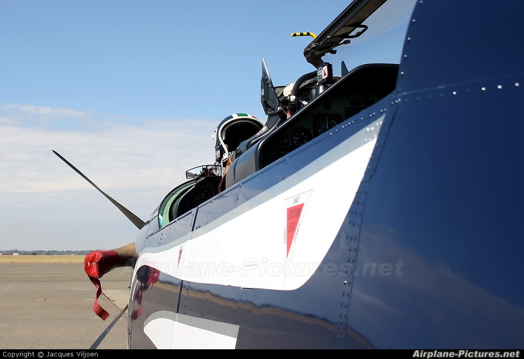 South Africa - Air Force: Silver Falcons - aircraft at Swartkops