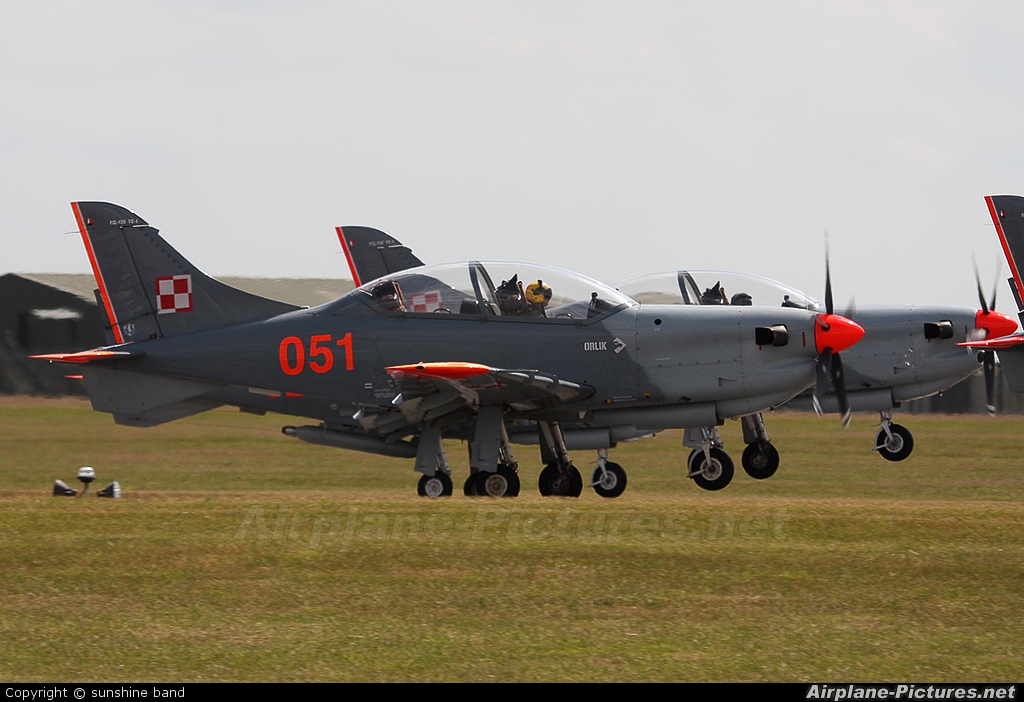 Poland - Air Force "Orlik Acrobatic Group" 051 aircraft at Waddington