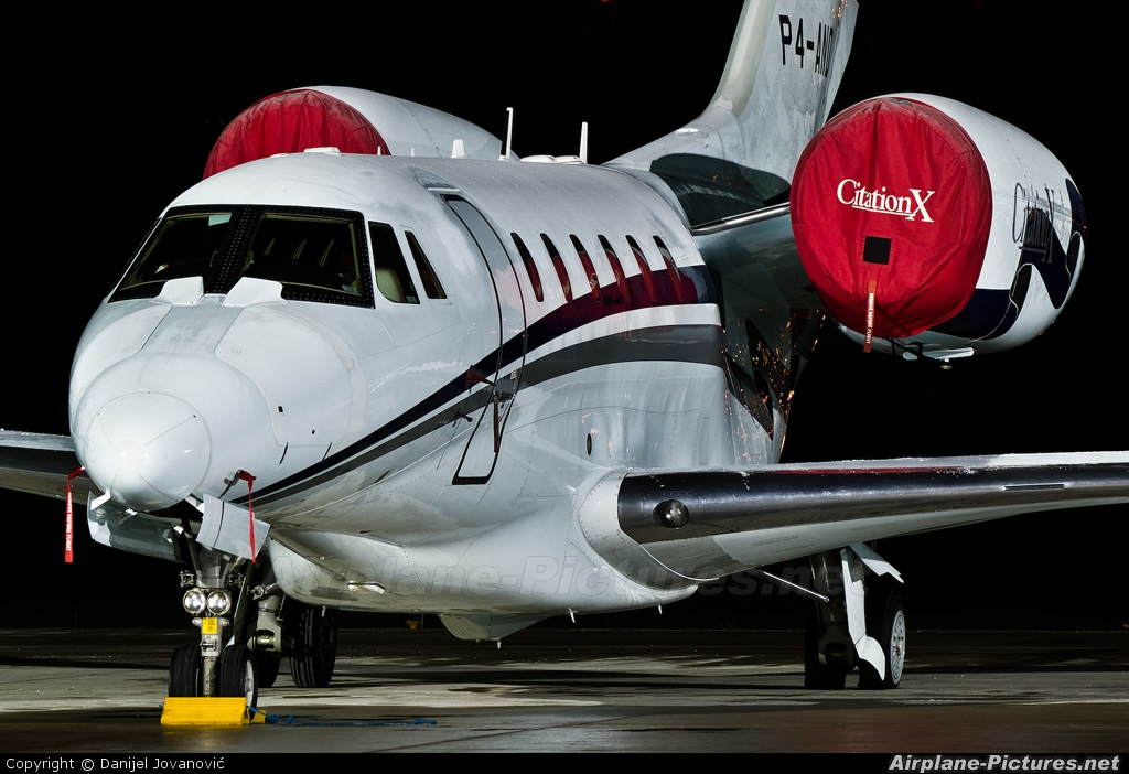 Avangard Aviation P4-AND aircraft at Innsbruck