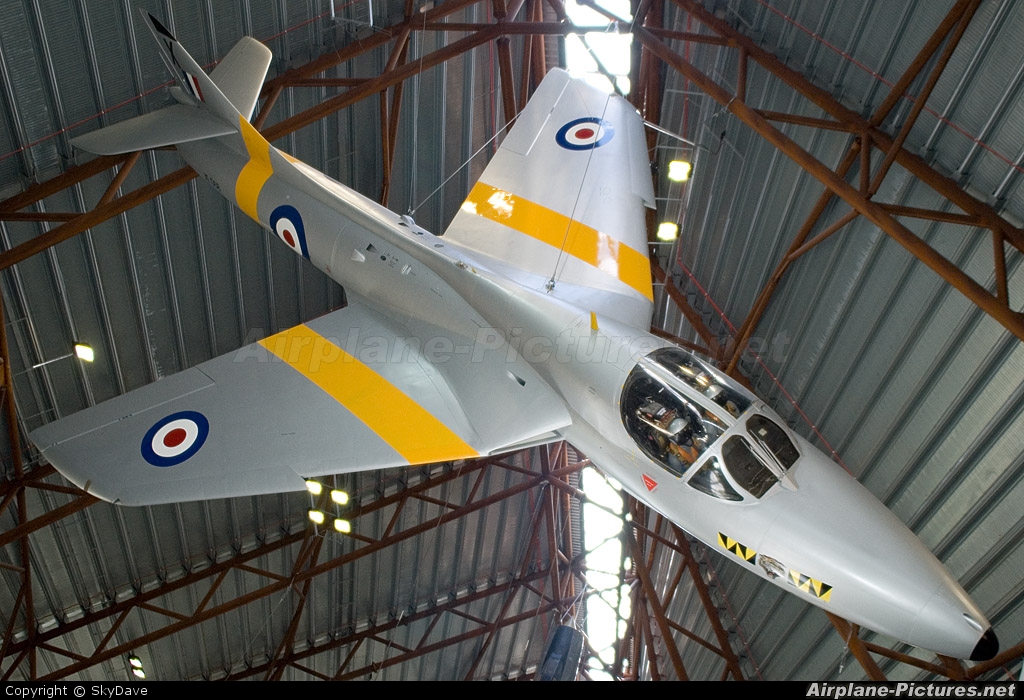 Royal Air Force XL568 aircraft at Cosford - RAF Museum