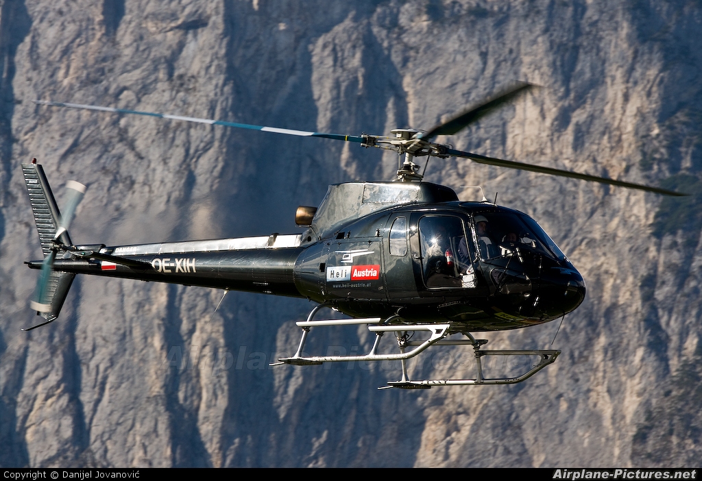 Knaus Helicopters OE-XIH aircraft at Innsbruck