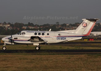 VH-MSH - Royal Flying Doctor Service Beechcraft 200 King Air