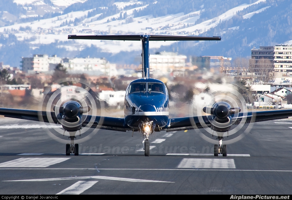 Aerodata Surveys D-ICFI aircraft at Innsbruck