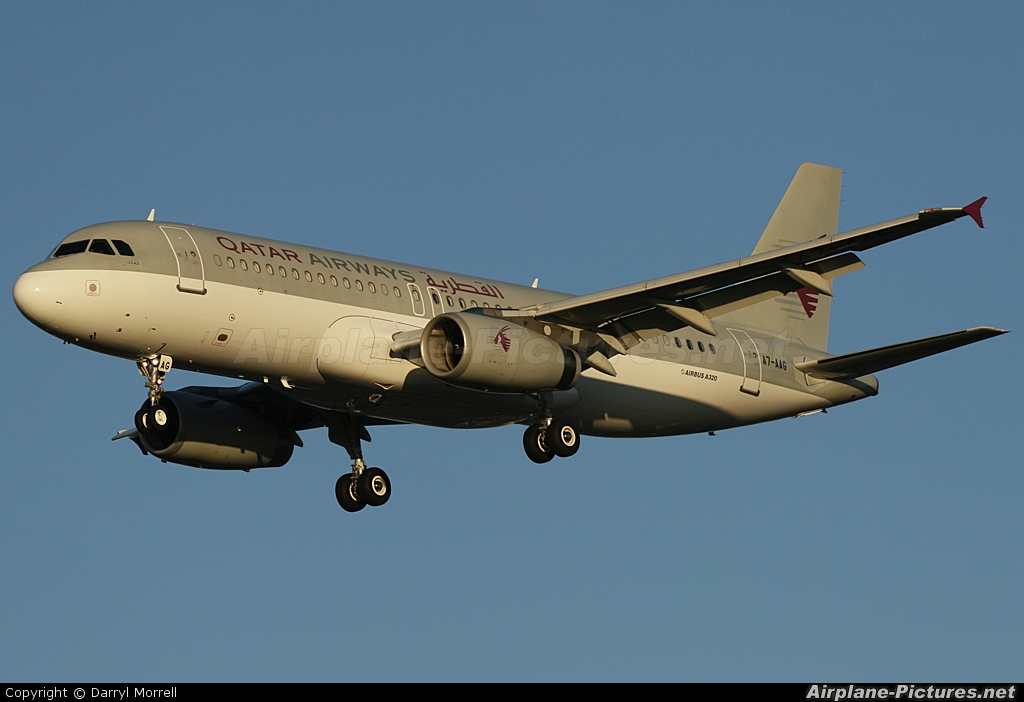 Qatar Amiri Flight A7-AAG aircraft at London - Heathrow