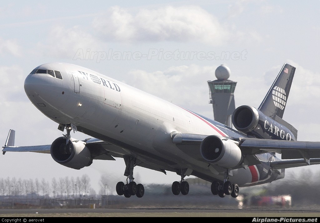 World Airways Cargo N382WA aircraft at Amsterdam - Schiphol