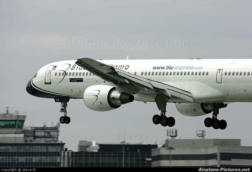 Blue Panorama Airlines EI-DNA aircraft at Manchester