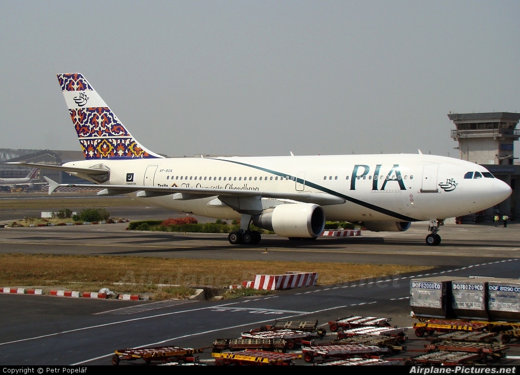 PIA - Pakistan International Airlines AP-BGN aircraft at Mumbai - Chhatrapati Shivaji Intl