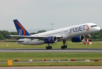G-FJEB - Flyjet Boeing 757-200