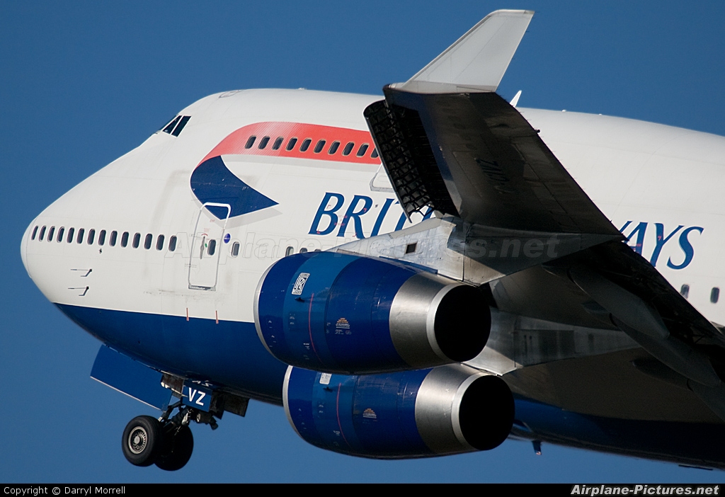 British Airways G-CIVZ aircraft at London - Heathrow