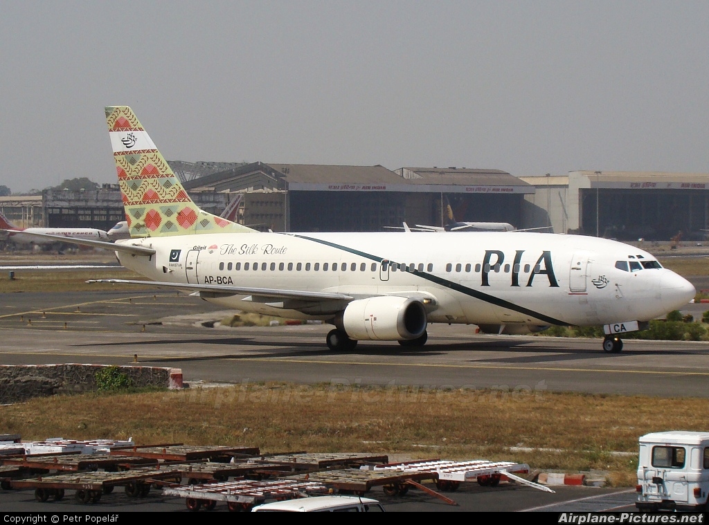 PIA - Pakistan International Airlines AP-BCA aircraft at Mumbai - Chhatrapati Shivaji Intl