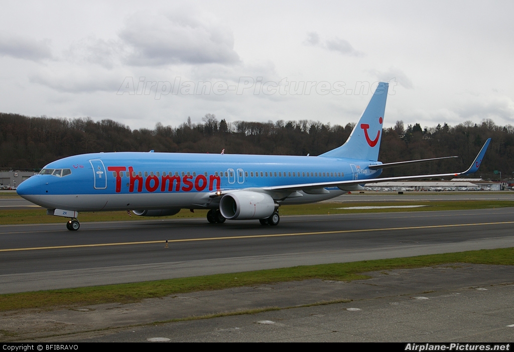Thomson/Thomsonfly G-FDZR aircraft at Seattle - Boeing Field / King County Intl