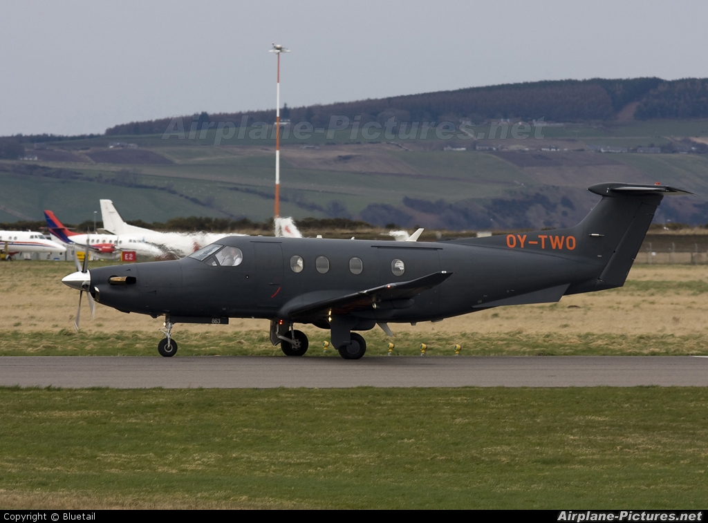Private OY-TWO aircraft at Inverness