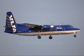 OO-VLI - VLM Airlines Fokker 50