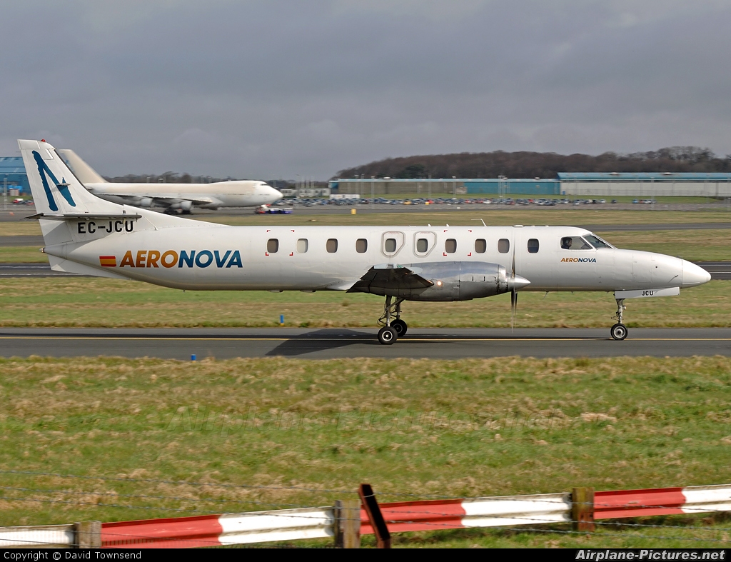 Aeronova EC-JCU aircraft at Prestwick
