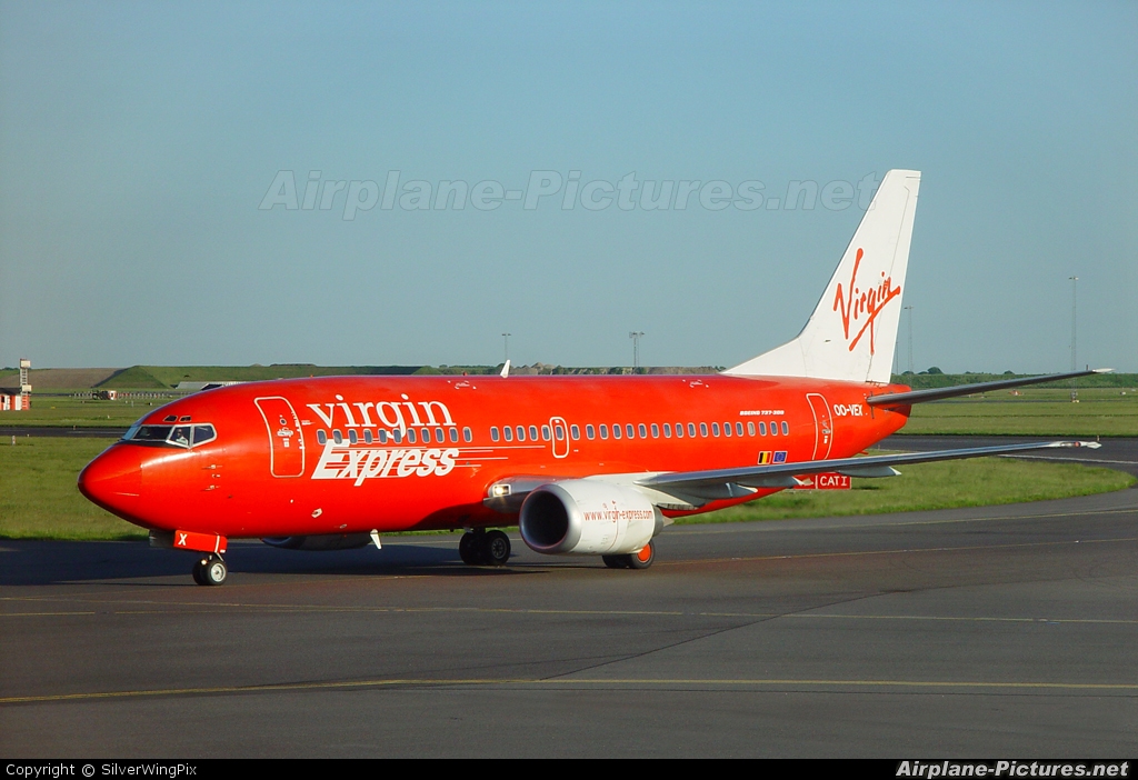 Virgin Express OO-VEX aircraft at Undisclosed location
