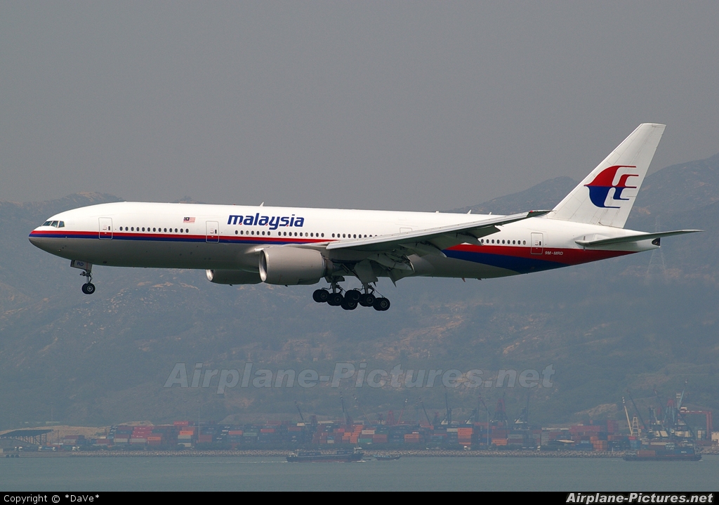 Malaysia Airlines 9M-MRD aircraft at HKG - Chek Lap Kok Intl