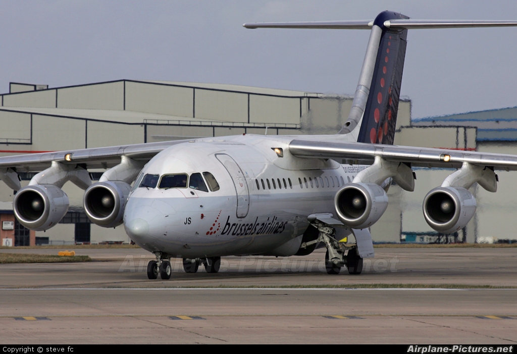 Brussels Airlines OO-DJS aircraft at Manchester