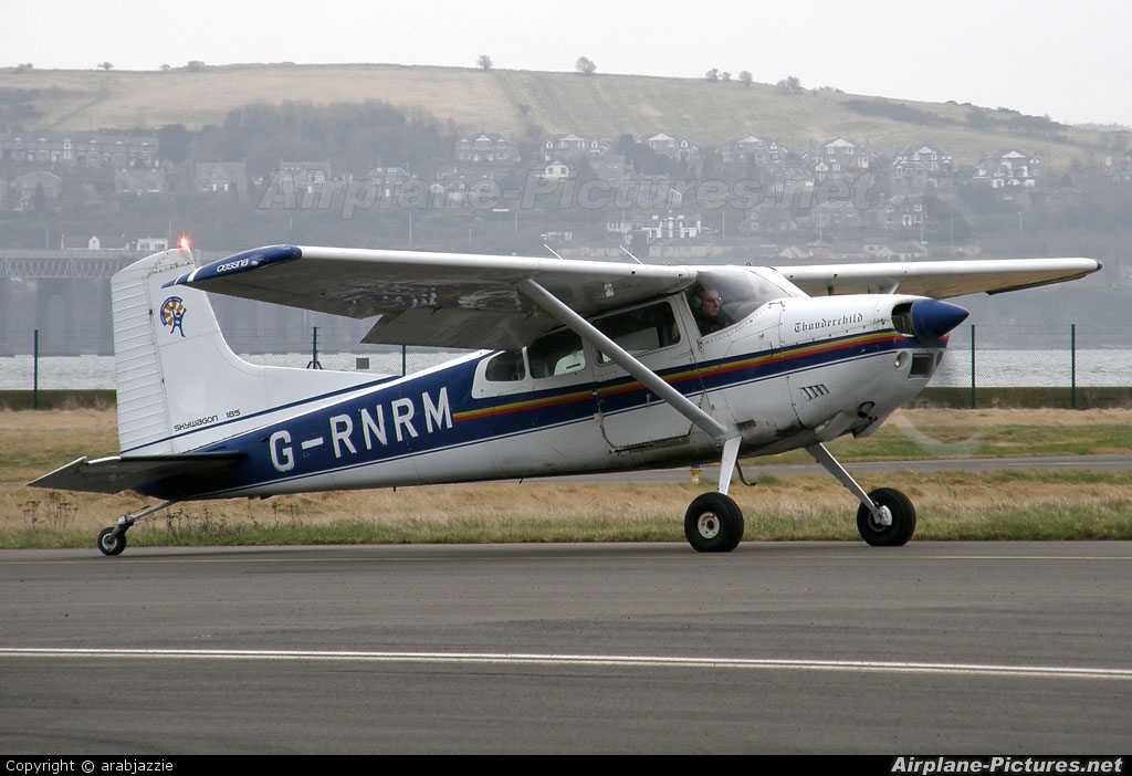 Skydive St.Andrews G-RNRM aircraft at Dundee