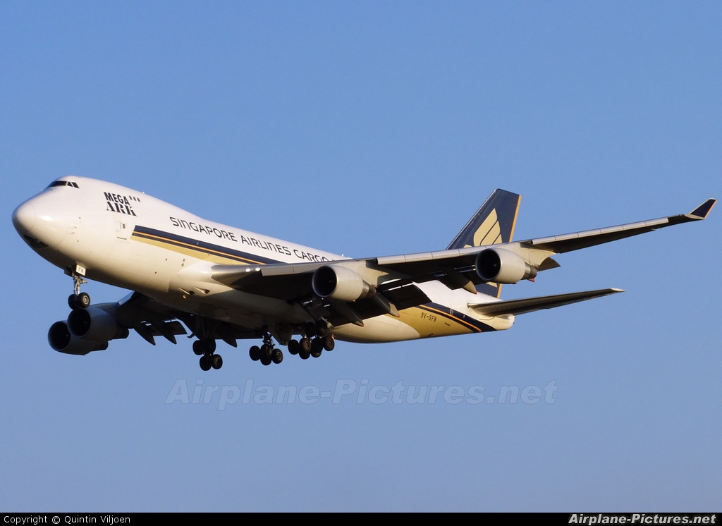 Singapore Airlines Cargo 9V-SFN aircraft at Johannesburg - OR Tambo Intl