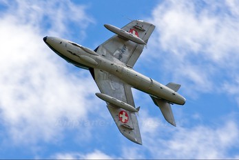 HB-RVP - Fliegermuseum Altenrhein Hawker Hunter T.68