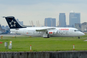 HB-IYV - Swiss British Aerospace BAe 146-300/Avro RJ100
