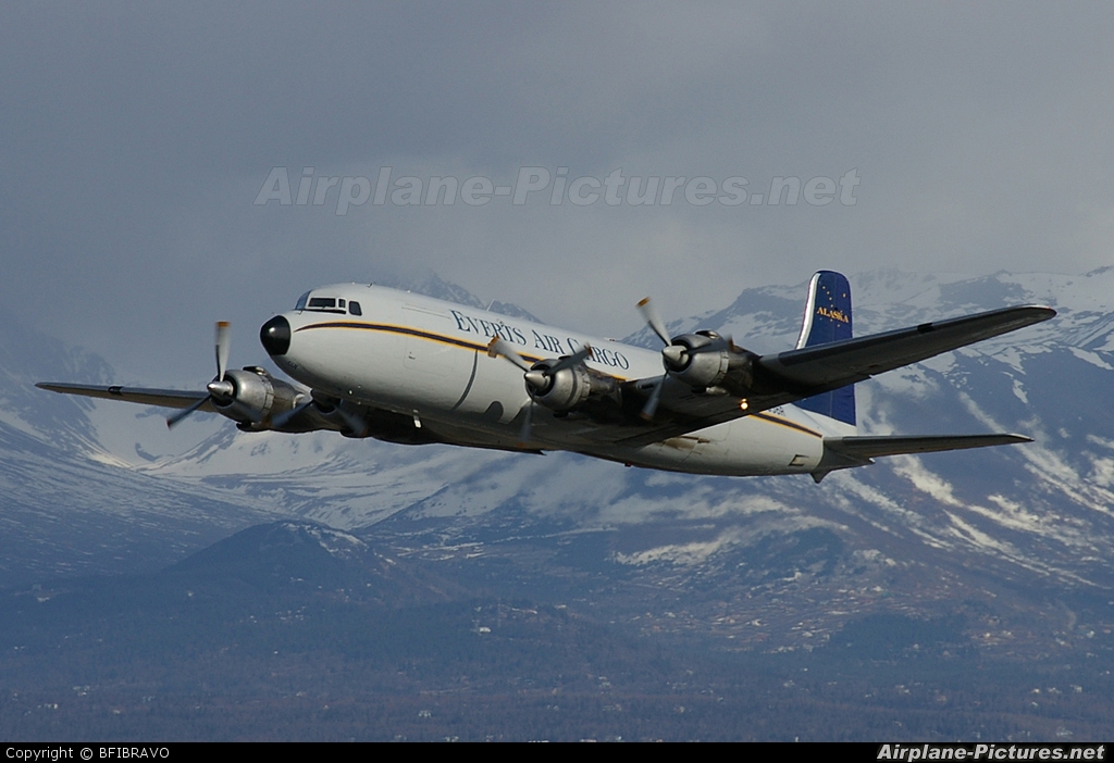 Everts Air Cargo N9056R aircraft at Anchorage - Ted Stevens Intl / Kulis Air National Guard Base