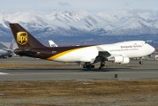 N572UP - UPS - United Parcel Service Boeing 747-400F, ERF aircraft