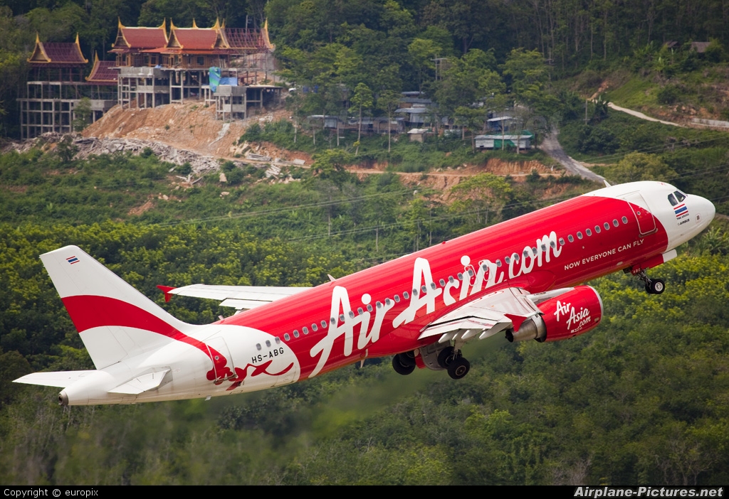 AirAsia (Thailand) HS-ABG aircraft at Phuket