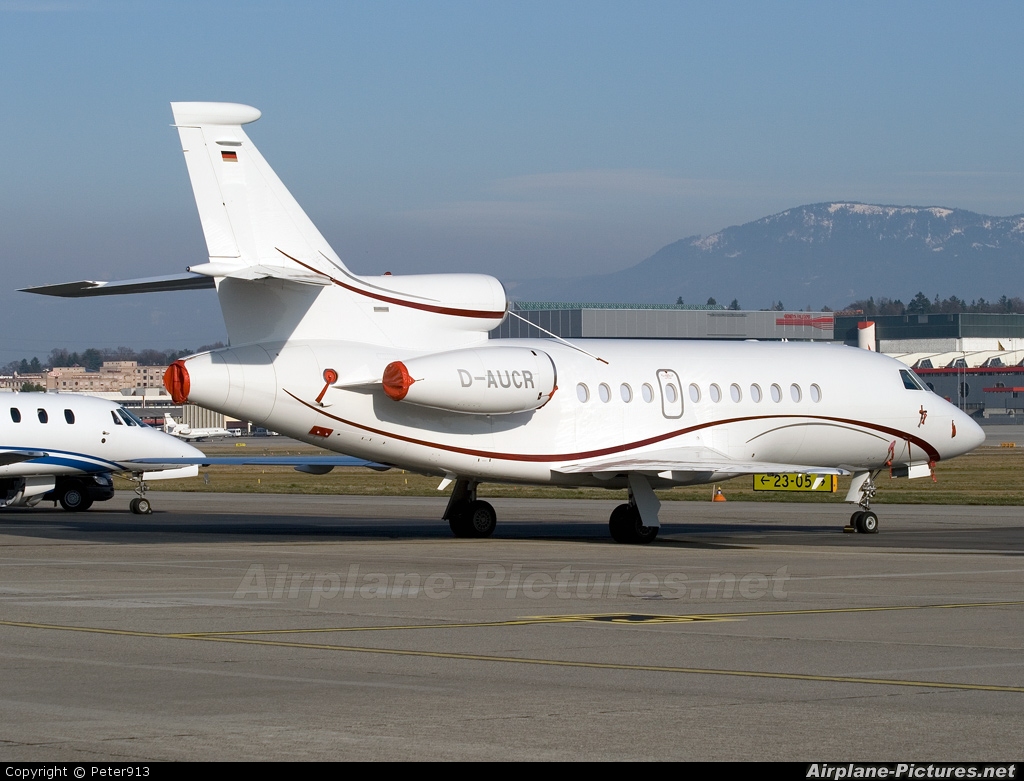Private D-AUCR aircraft at Geneva Intl