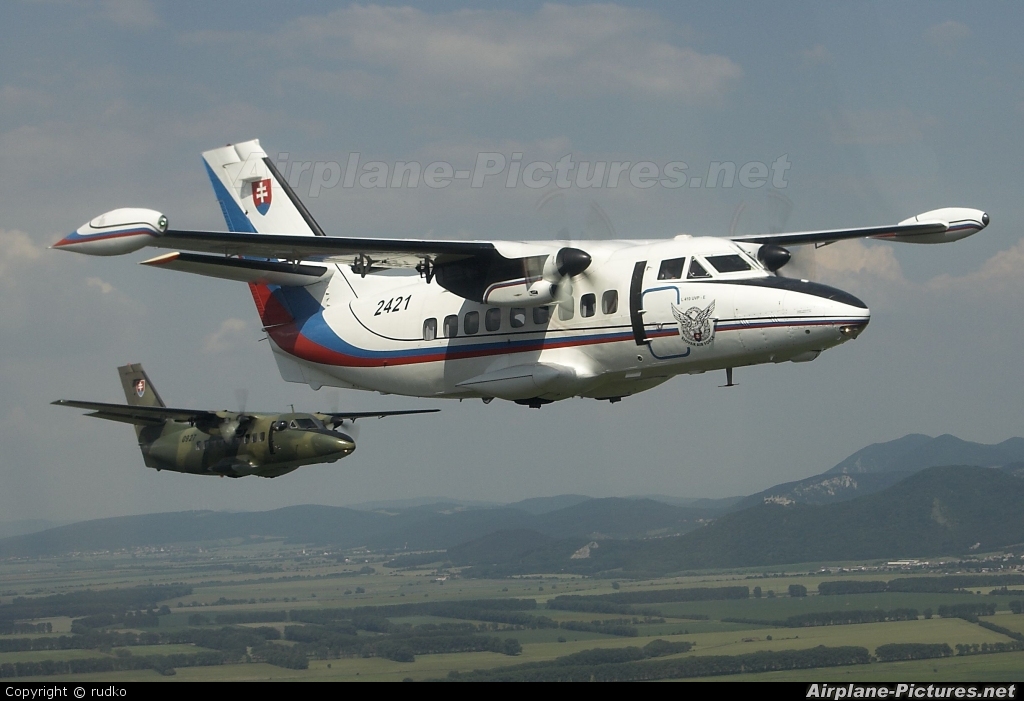 Slovakia -  Air Force 2421 aircraft at Off Airport - Slovakia