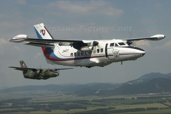 2421 - Slovakia -  Air Force LET L-410UVP Turbolet